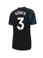 Manchester City Ruben Dias #3 Alternativní Dres pro Dámské 2023-24 Krátký Rukáv